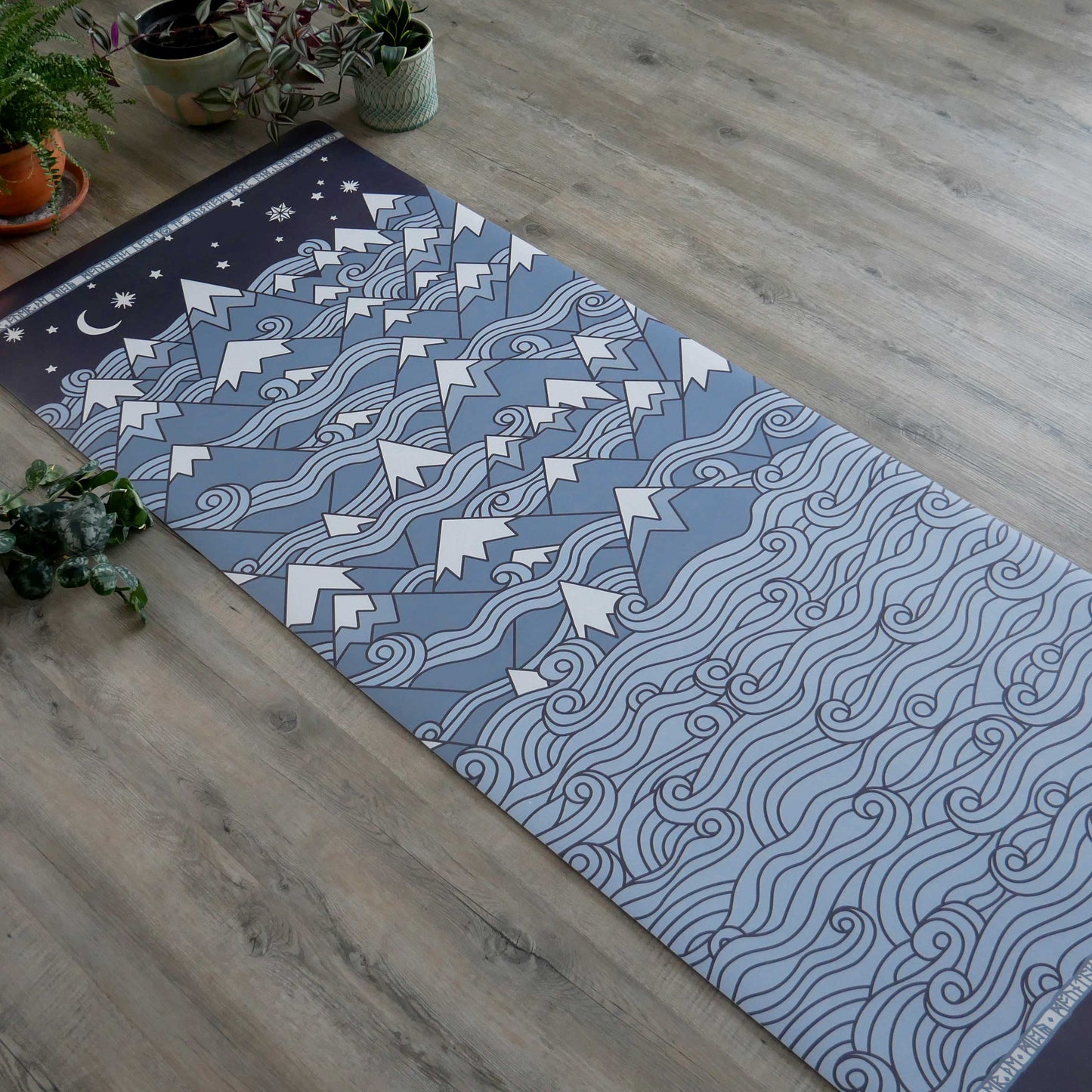Esterilla de yoga MISTY MOUNTAINS™