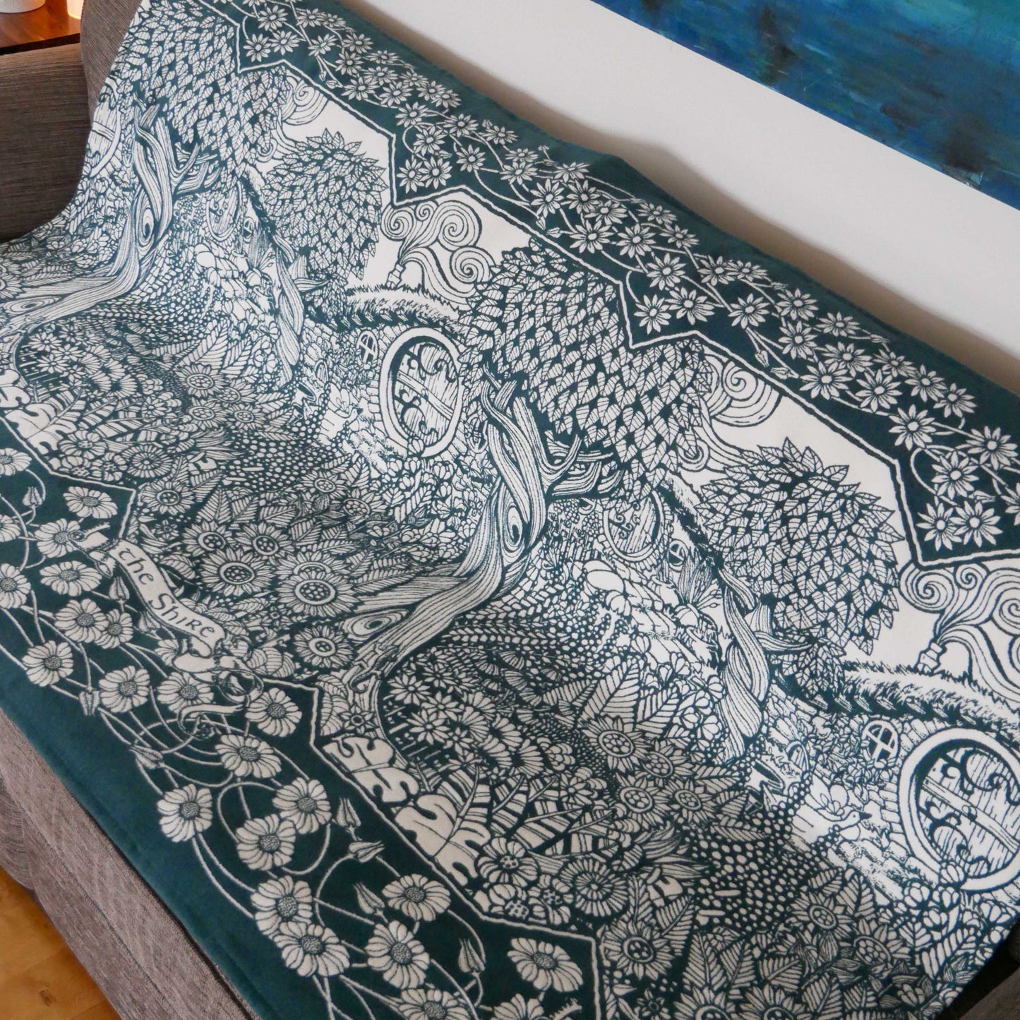SHIRE™ Longbottom Yoga Blanket/Throw