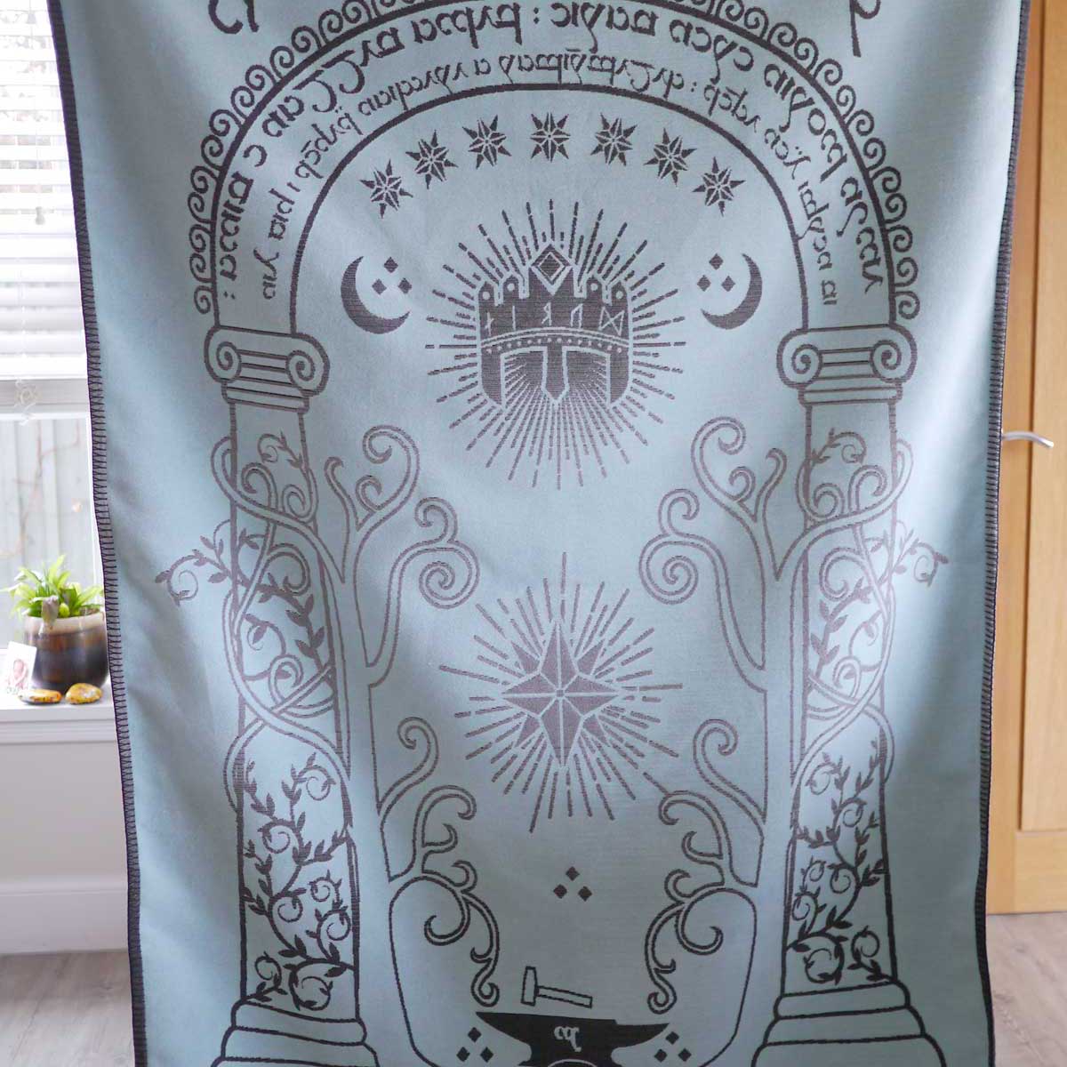 DOORS OF DURIN™ Guardian Yoga Blanket/Throw