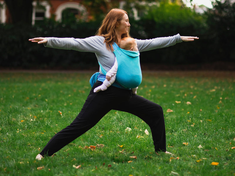 Cómo compartir tu práctica de yoga con tu bebé