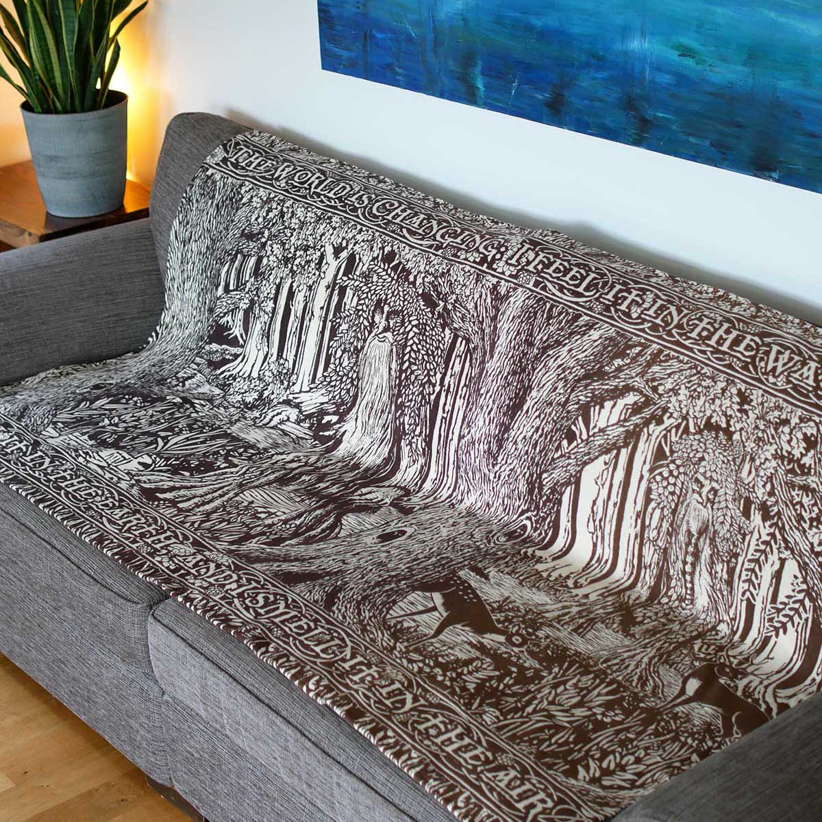 TREEBEARD™ Grovewood Yoga Blanket/Throw