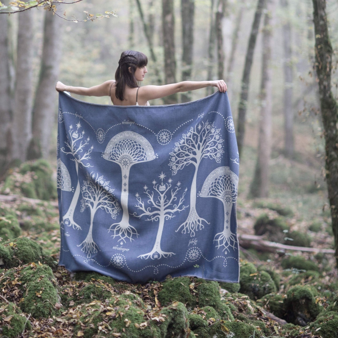 The Lord of The Rings Blanket, 36x58 Tree of Gondor Silky Touch Super  Soft Throw Blanket